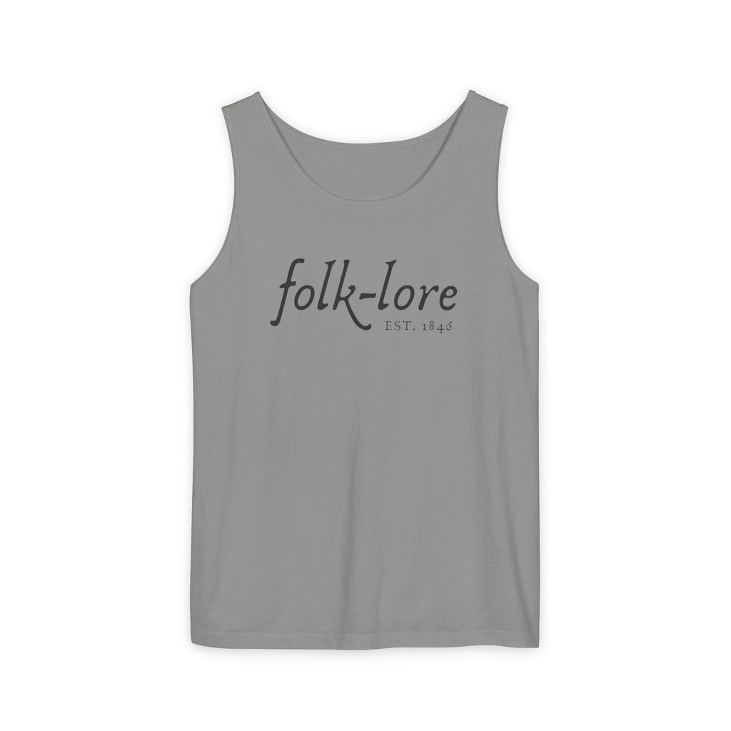 Folk-Lore Est. 1846 Tank Top — Limited Edition Sleeveless Shirt