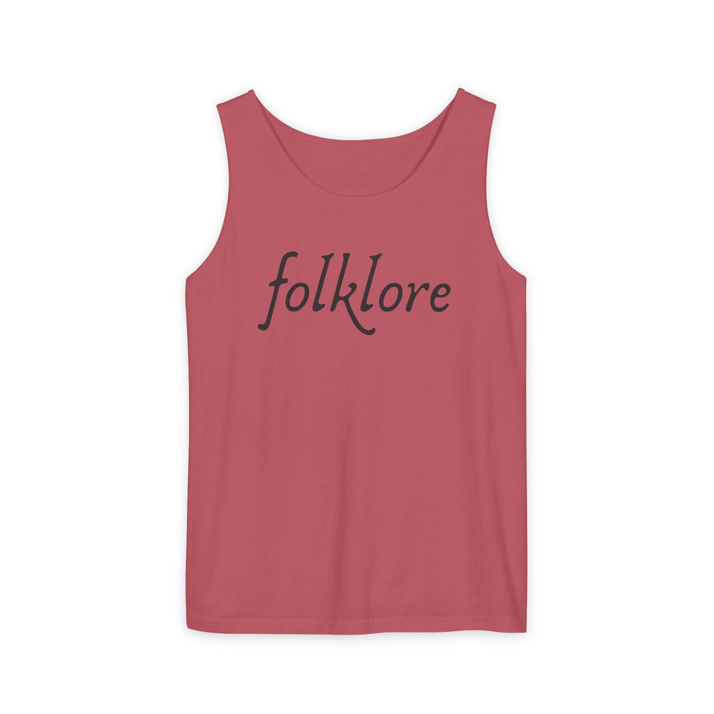 Folklore Tank Top — Essential Sleeveless Shirt