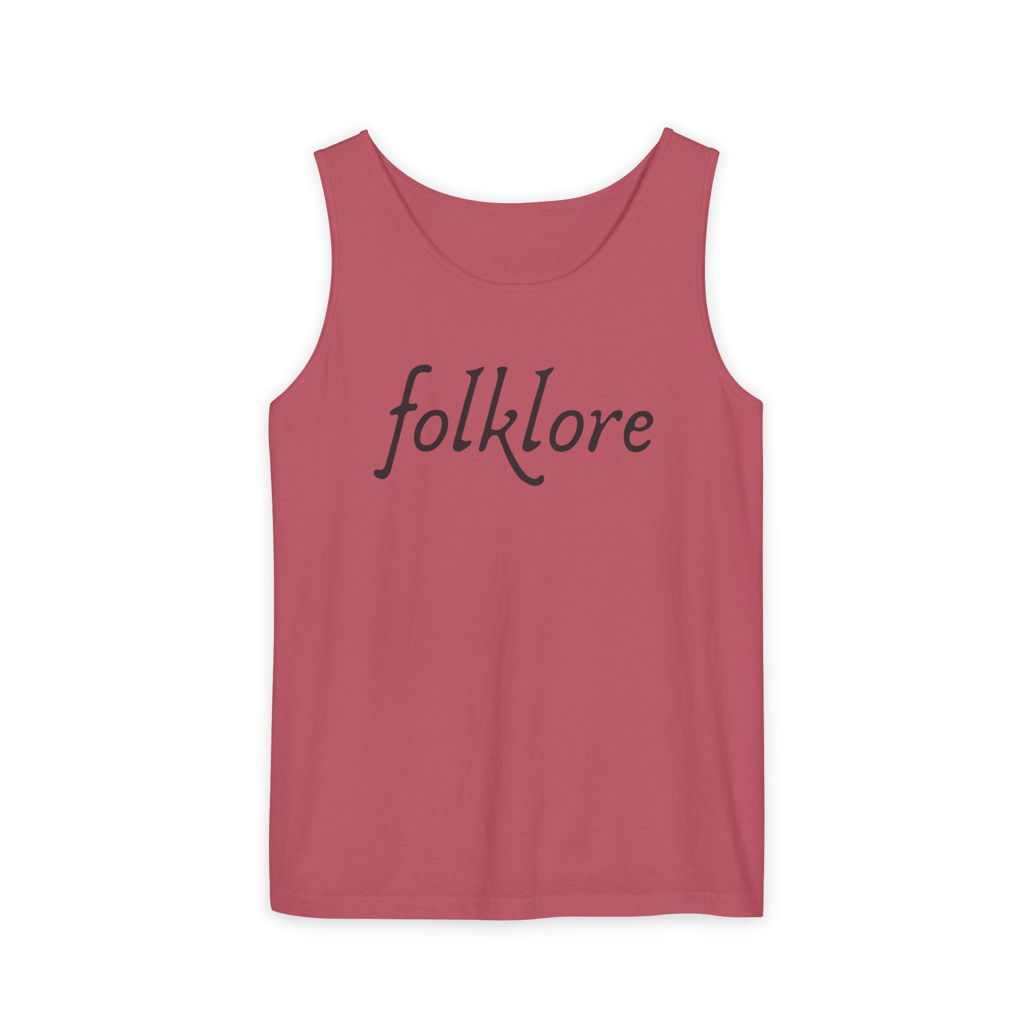 Folklore Tank Top — Essential Sleeveless Shirt