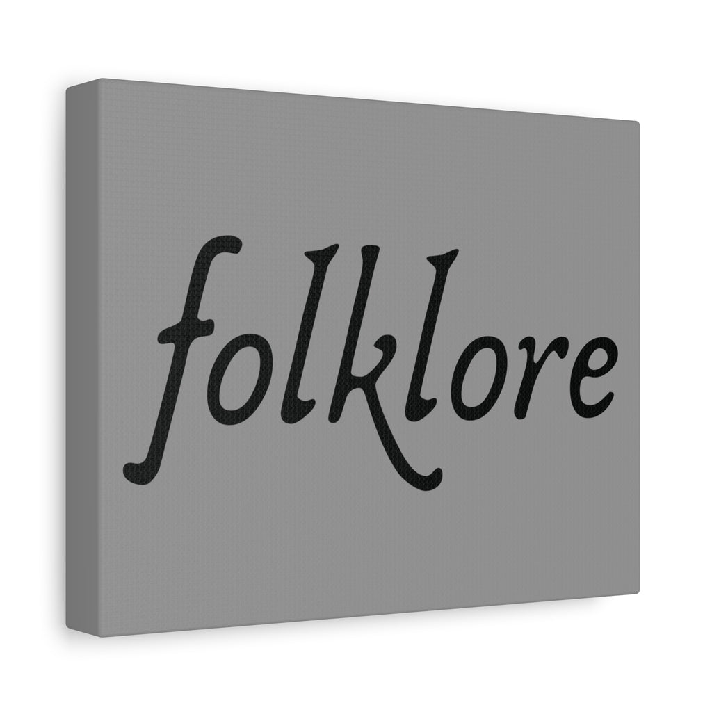 Folklore Wall Art — Essential Stretched Canvas Print