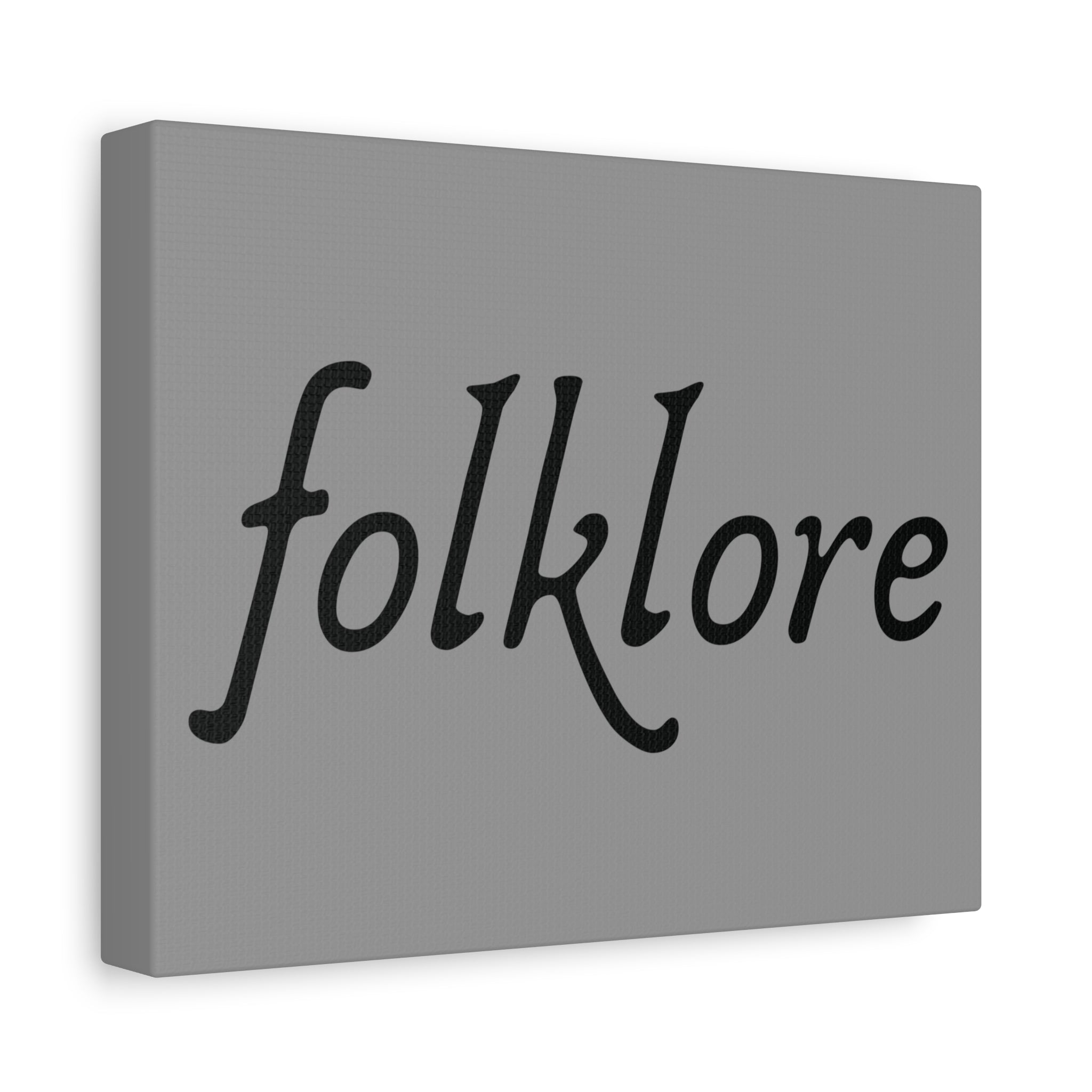 Folklore Wall Art — Essential Stretched Canvas Print
