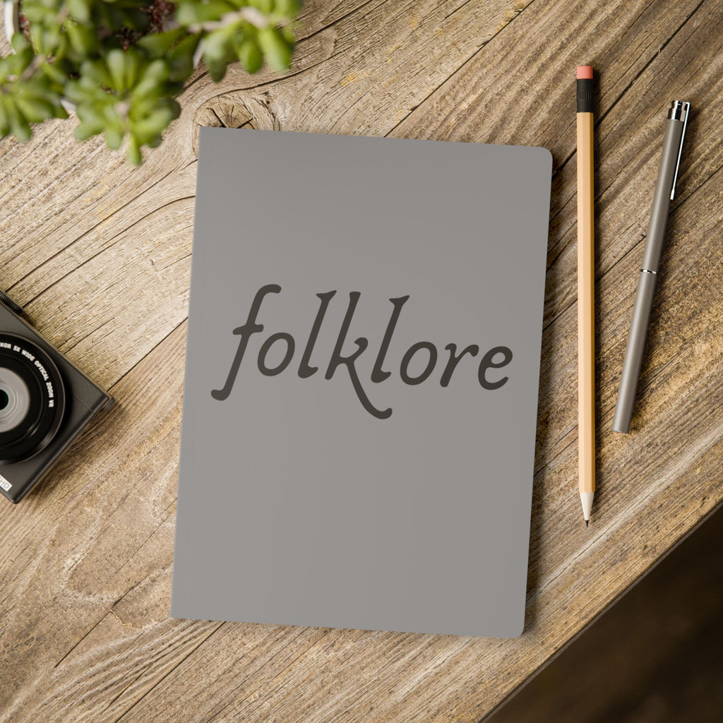 Folklore Softcover Journal — Essential Ruled Notebook