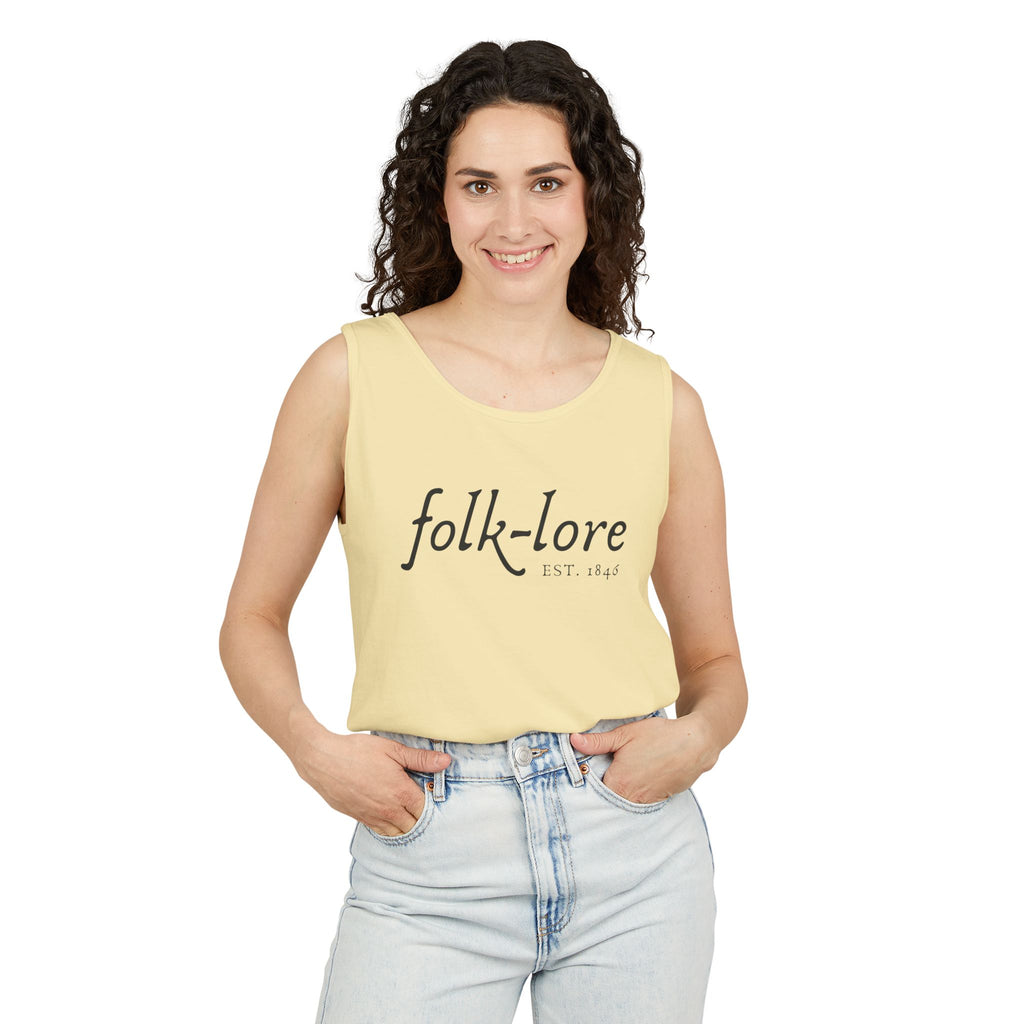 Folk-Lore Est. 1846 Tank Top — Limited Edition Sleeveless Shirt