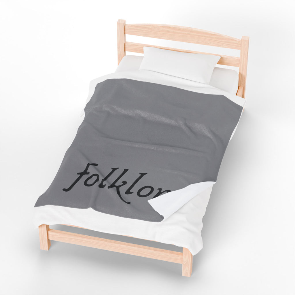 Folklore Cozy Blanket — Essential Velveteen Throw