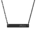 Folk-Lore Est. 1846 Bar Necklace — Limited Edition Jewelry