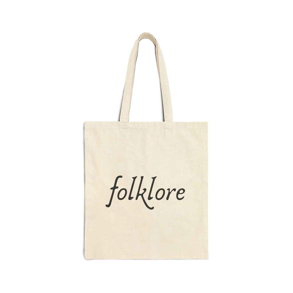Folklore Cotton Canvas Tote — Essential Eco-Friendly Bag