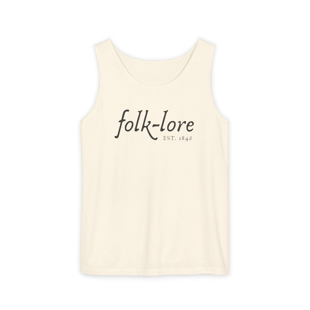 Folk-Lore Est. 1846 Tank Top — Limited Edition Sleeveless Shirt