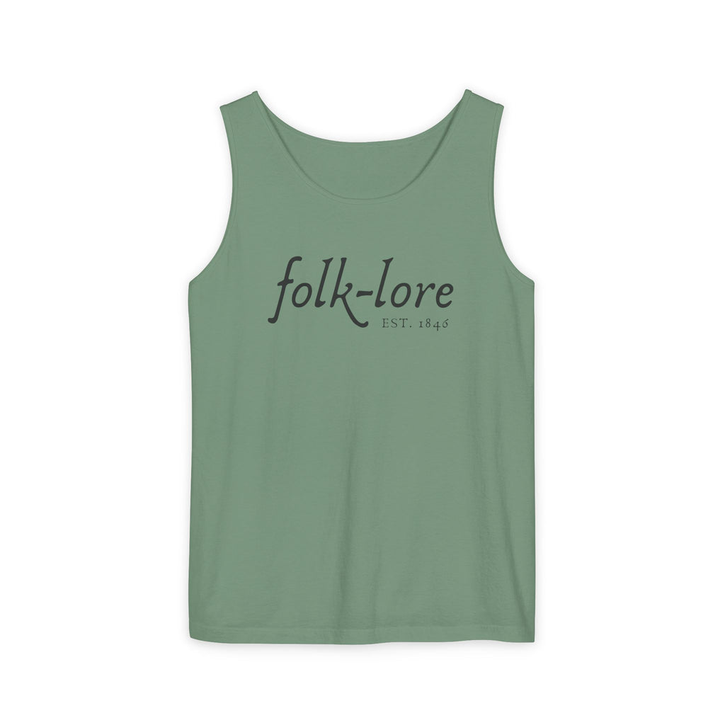 Folk-Lore Est. 1846 Tank Top — Limited Edition Sleeveless Shirt