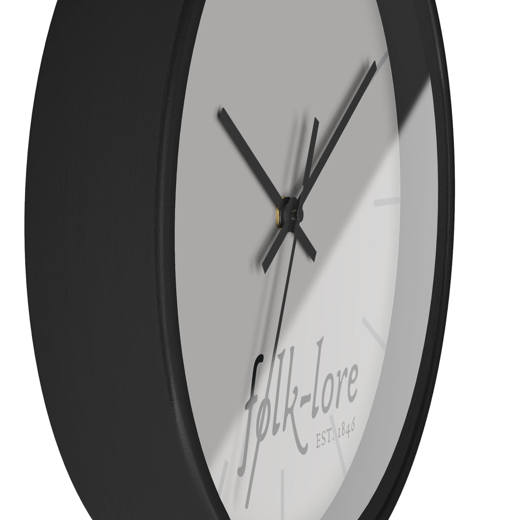 Folk-Lore Est. 1846 Wall Clock — Limited Edition Timekeeper