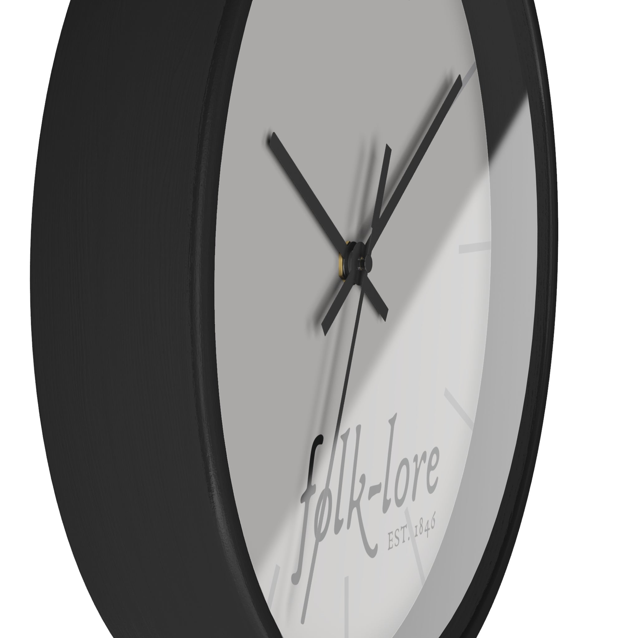Folk-Lore Est. 1846 Wall Clock — Limited Edition Timekeeper