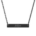 Folklore Bar Necklace — Essential Collection Jewelry