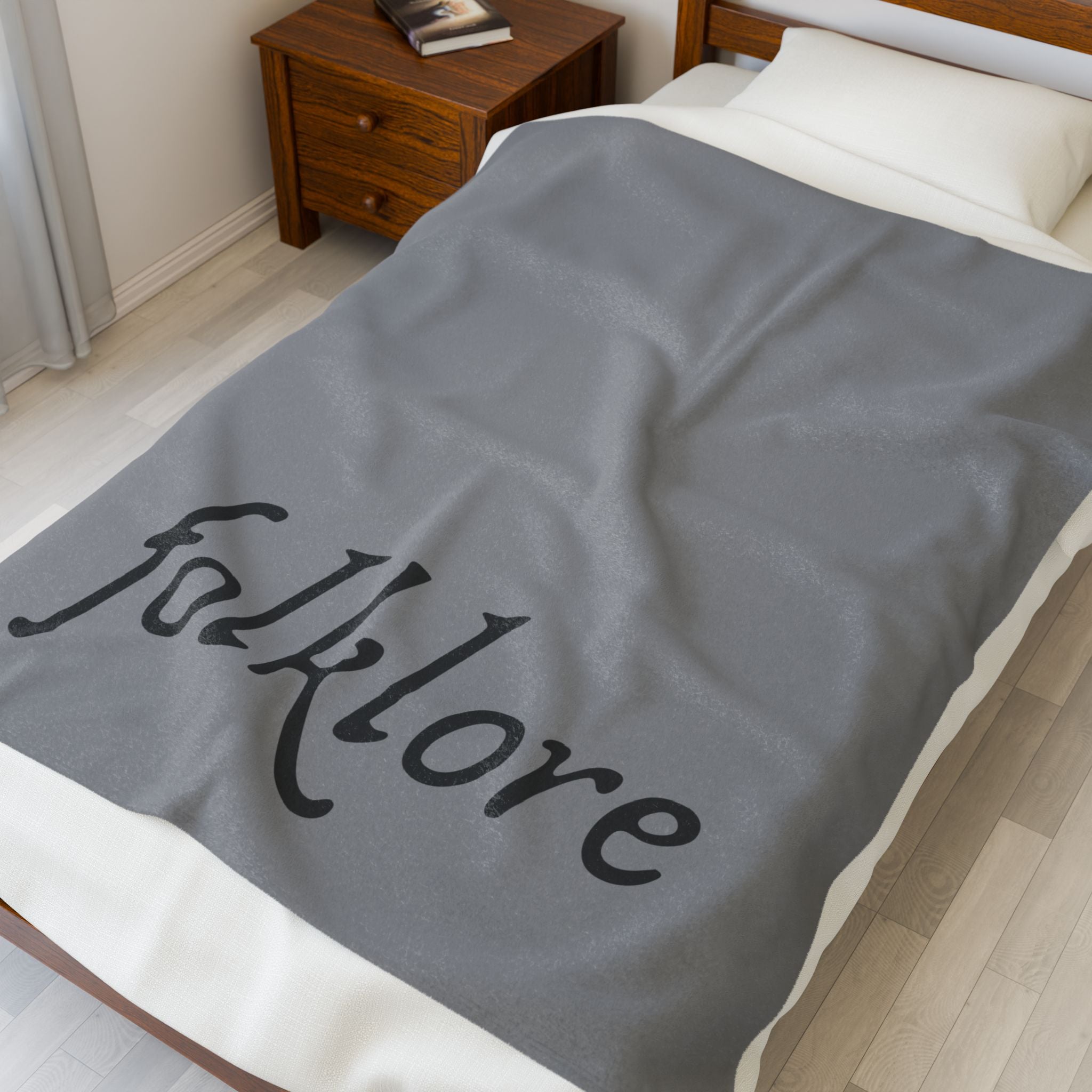Folklore Cozy Blanket — Essential Velveteen Throw