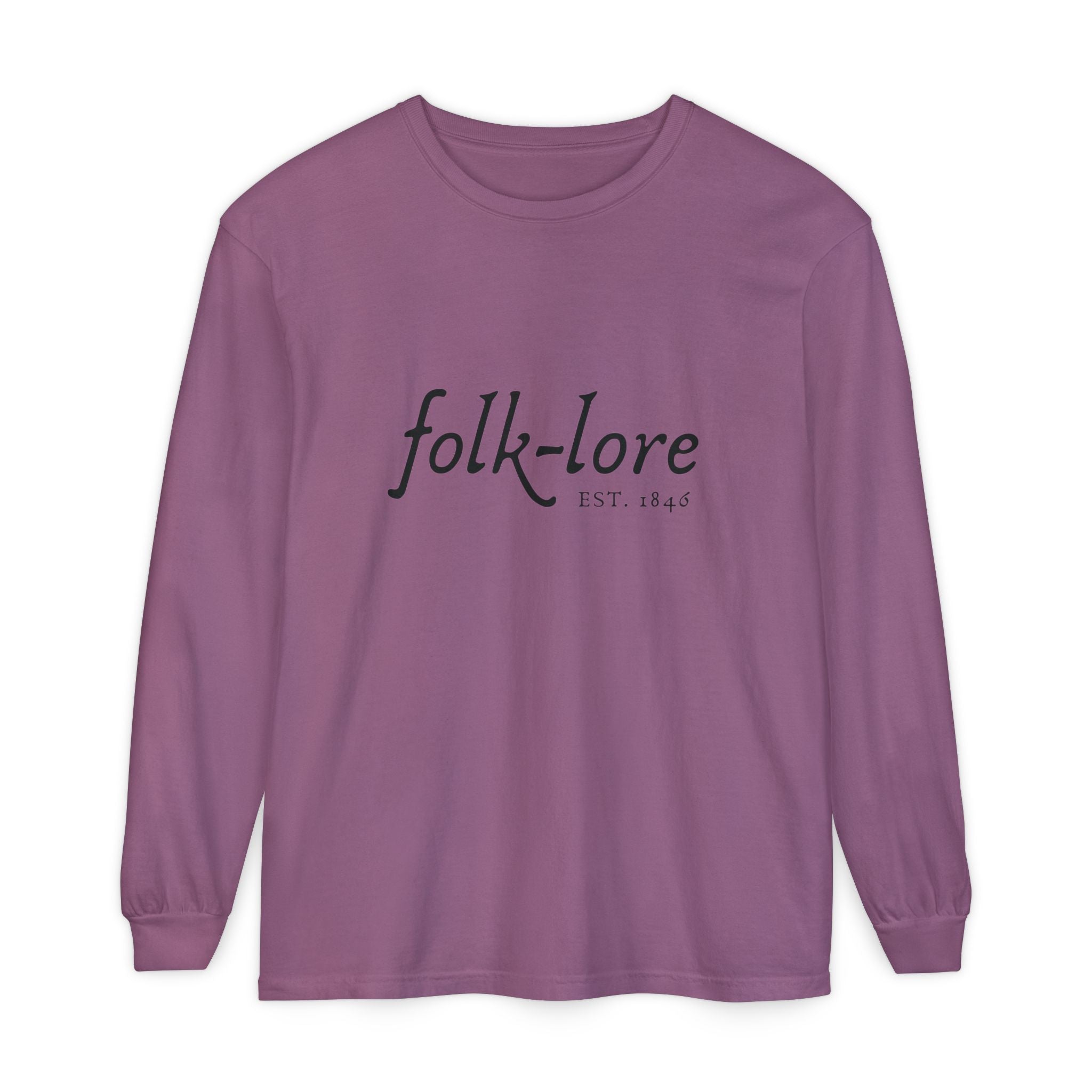 Folk-Lore Est. 1846 Long Sleeve T-Shirt — Limited Edition Shirt
