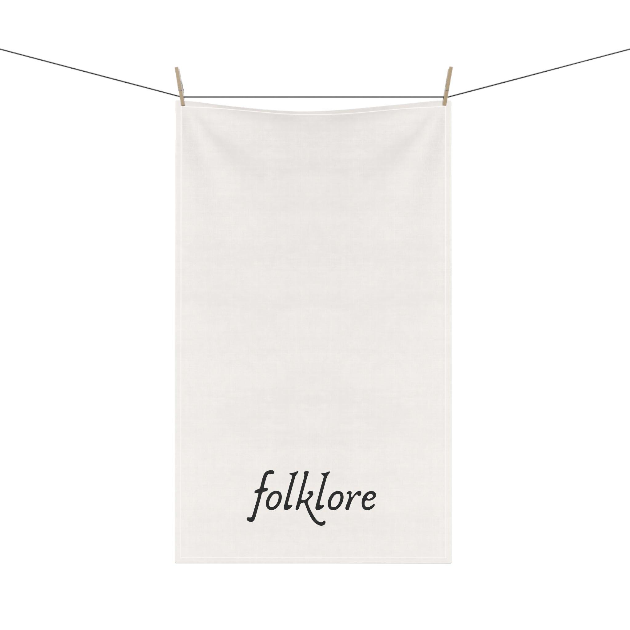 Folklore Cotton Tea Towel — Essential Kitchen Decor
