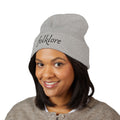 Folklore Embroidered Cuffed Beanie — Essential Cozy Hat