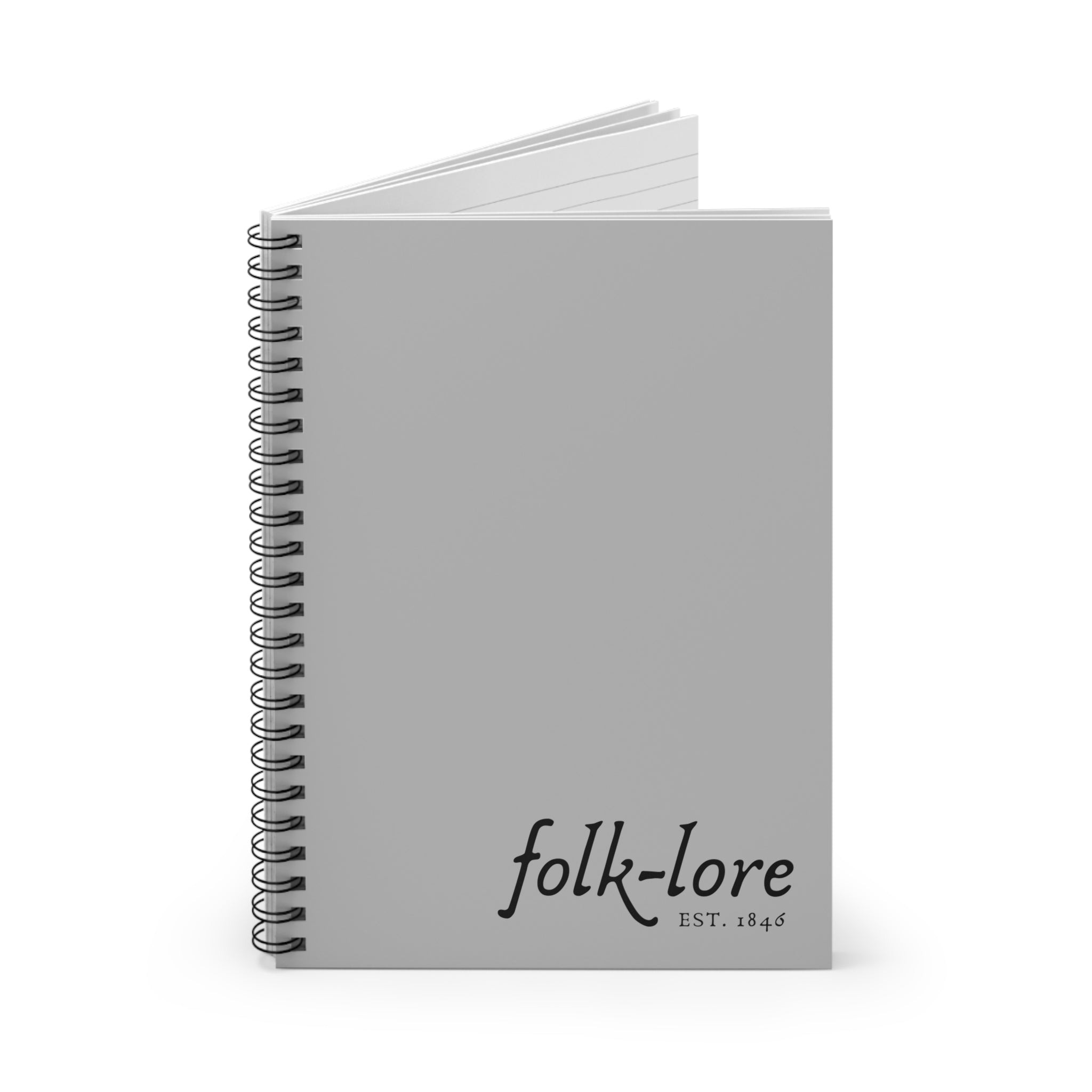 Folk-Lore Est. 1846 Spiral Notebook — Limited Edition Ruled Journal