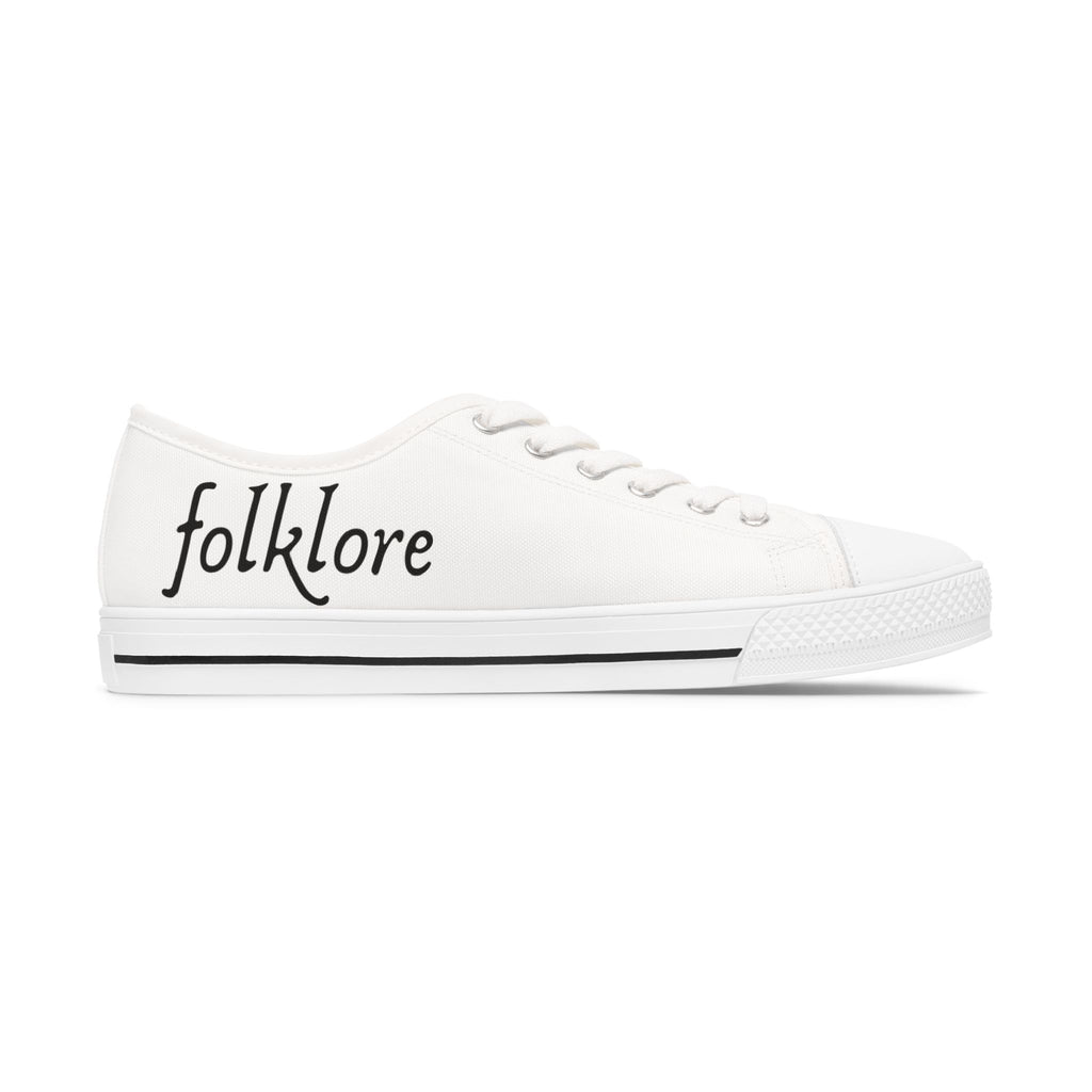 Folklore Low Top Sneakers — Essential Black/White Shoes