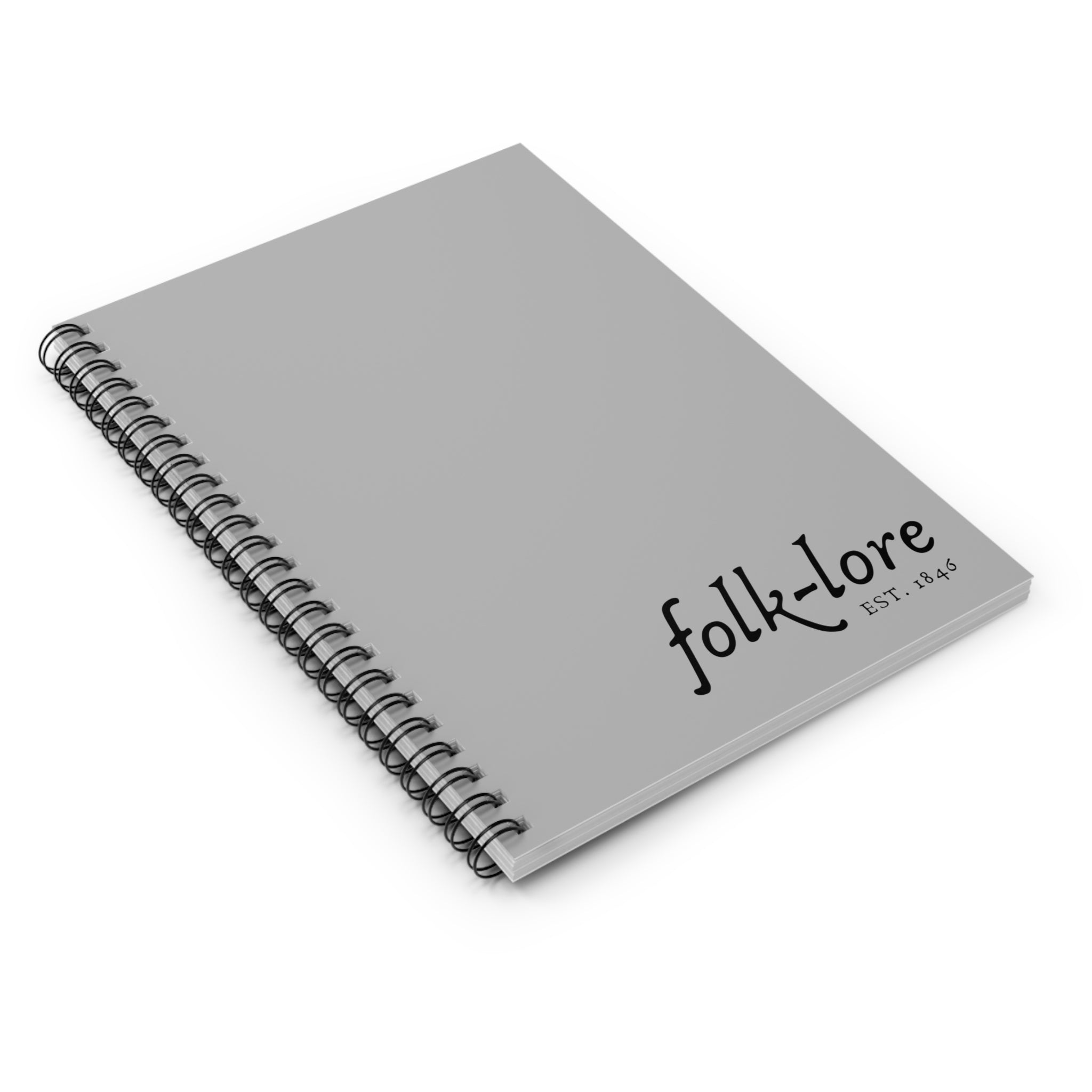 Folk-Lore Est. 1846 Spiral Notebook — Limited Edition Ruled Journal