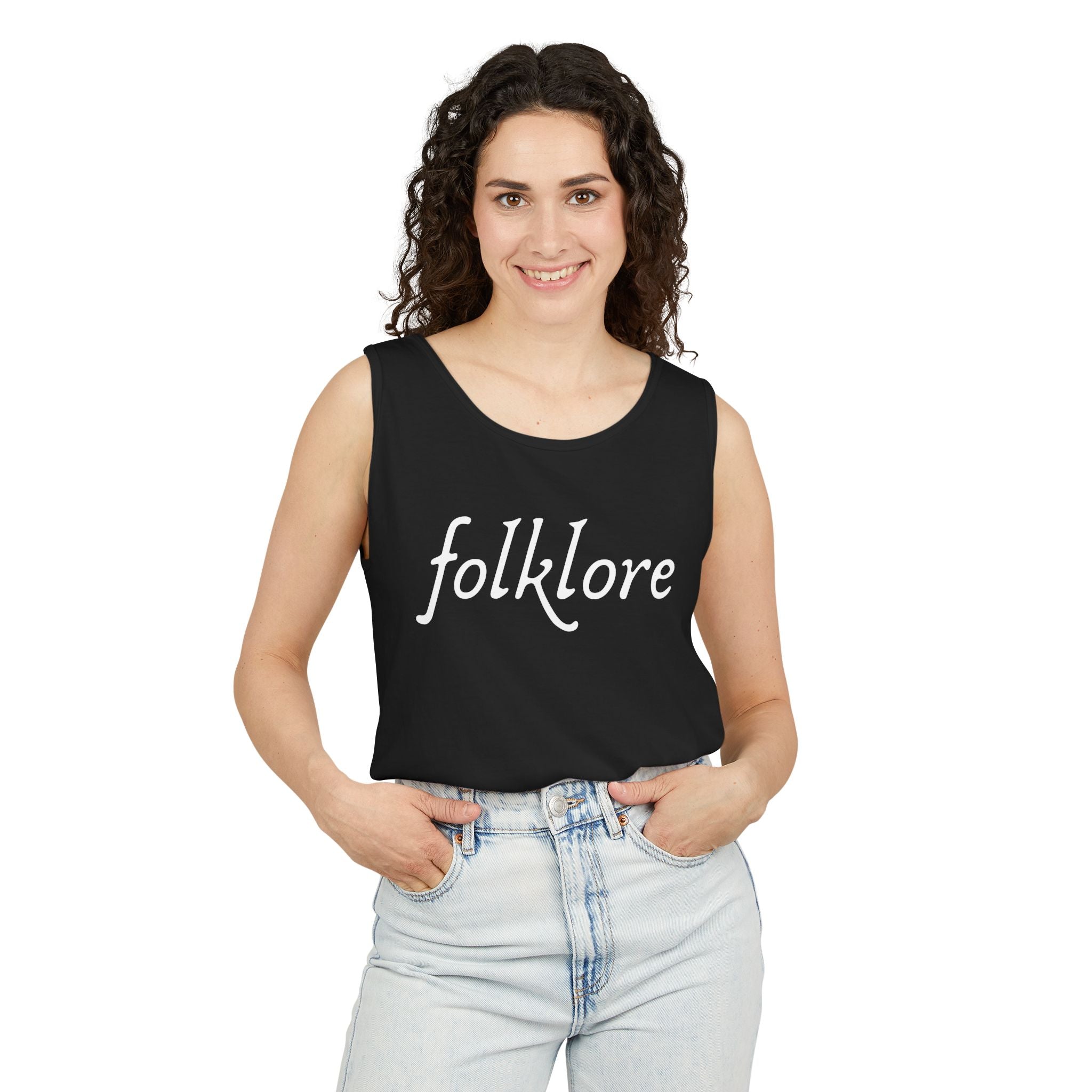 Folklore Tank Top — Essential Sleeveless Shirt