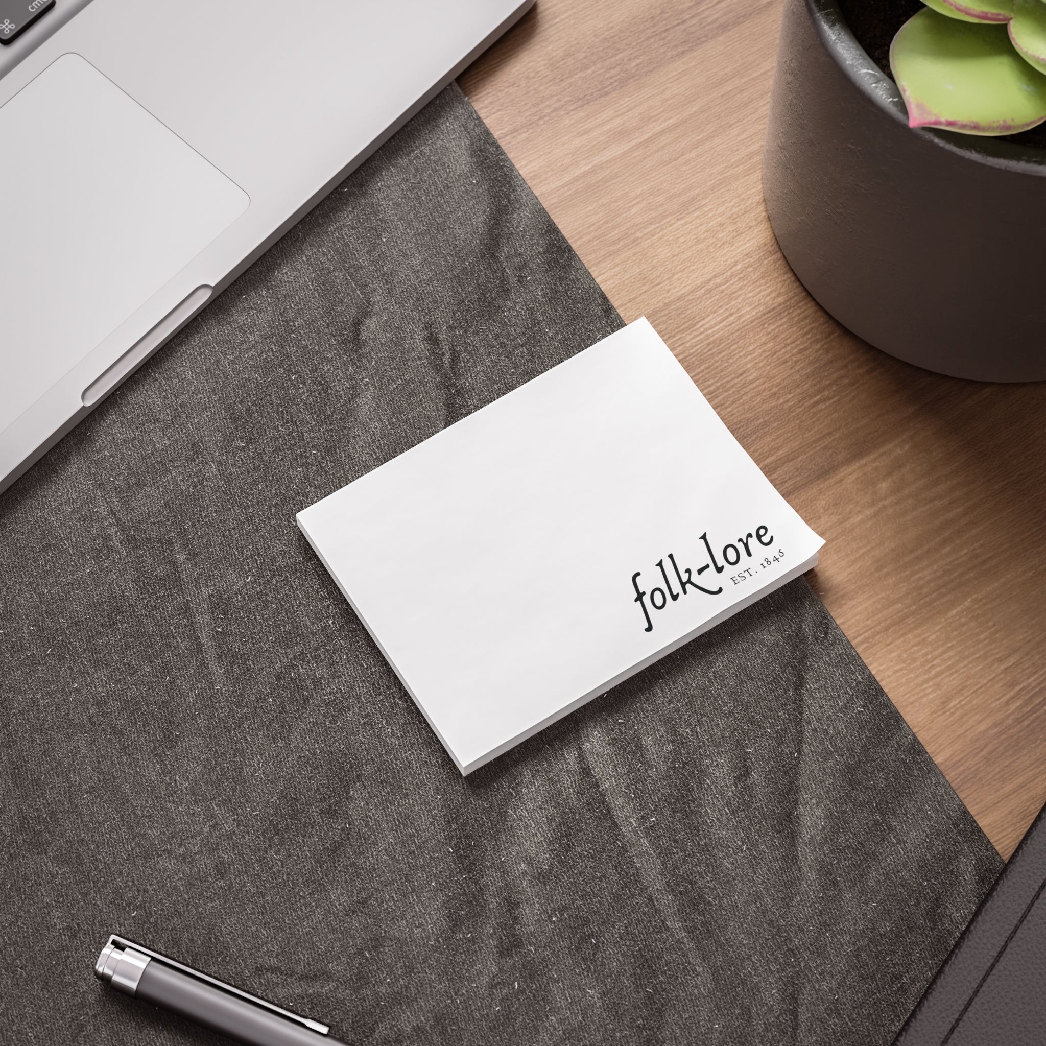 Folk-Lore Est. 1846 Post-It® Notes — Limited Edition Sticky Note Pad