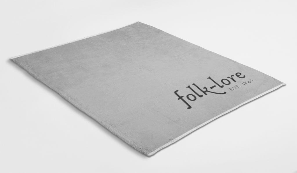 Folk-Lore Est. 1846 Cozy Blanket — Limited Edition Velveteen Throw