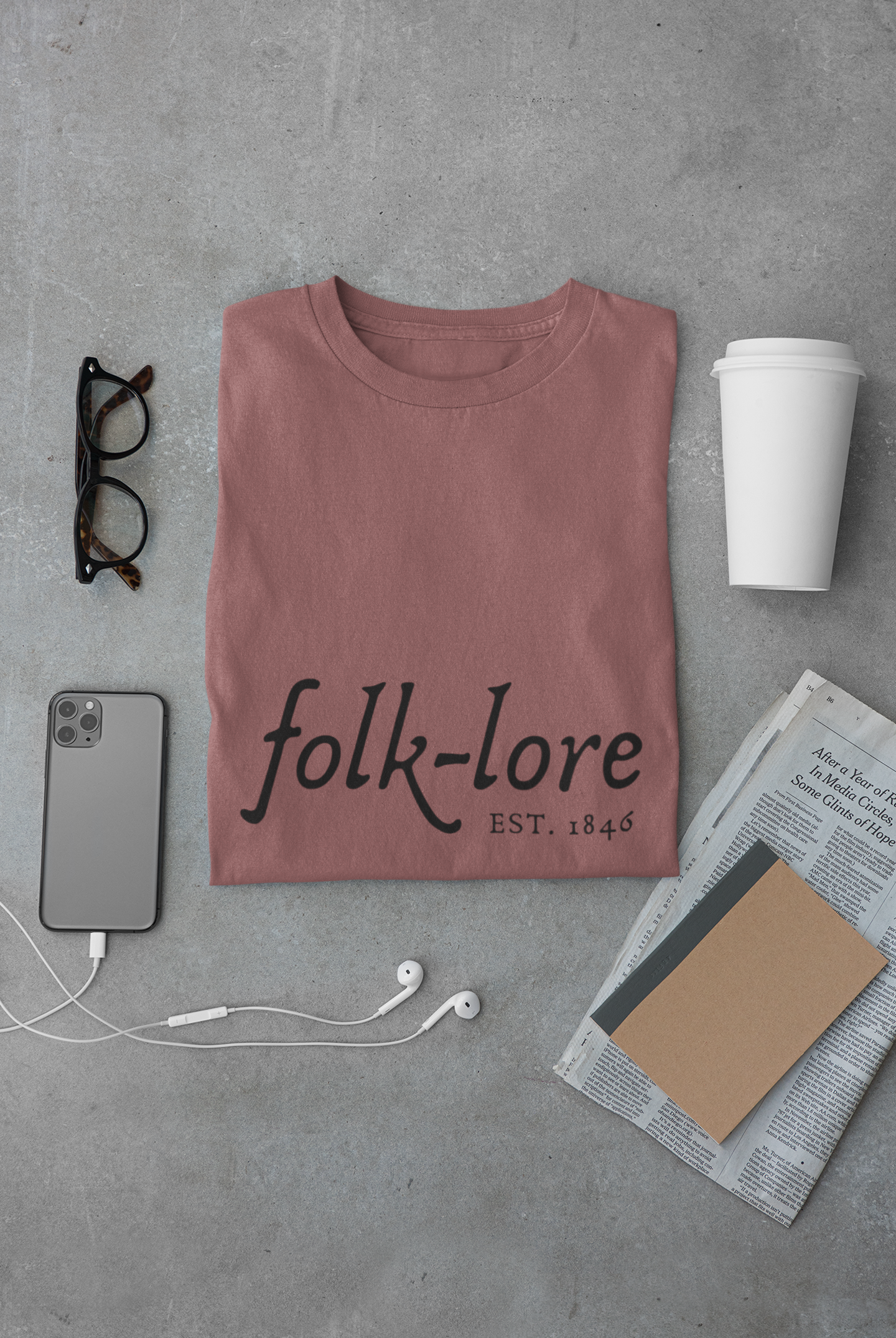 Folk-Lore Est. 1846 Long Sleeve T-Shirt — Limited Edition Shirt