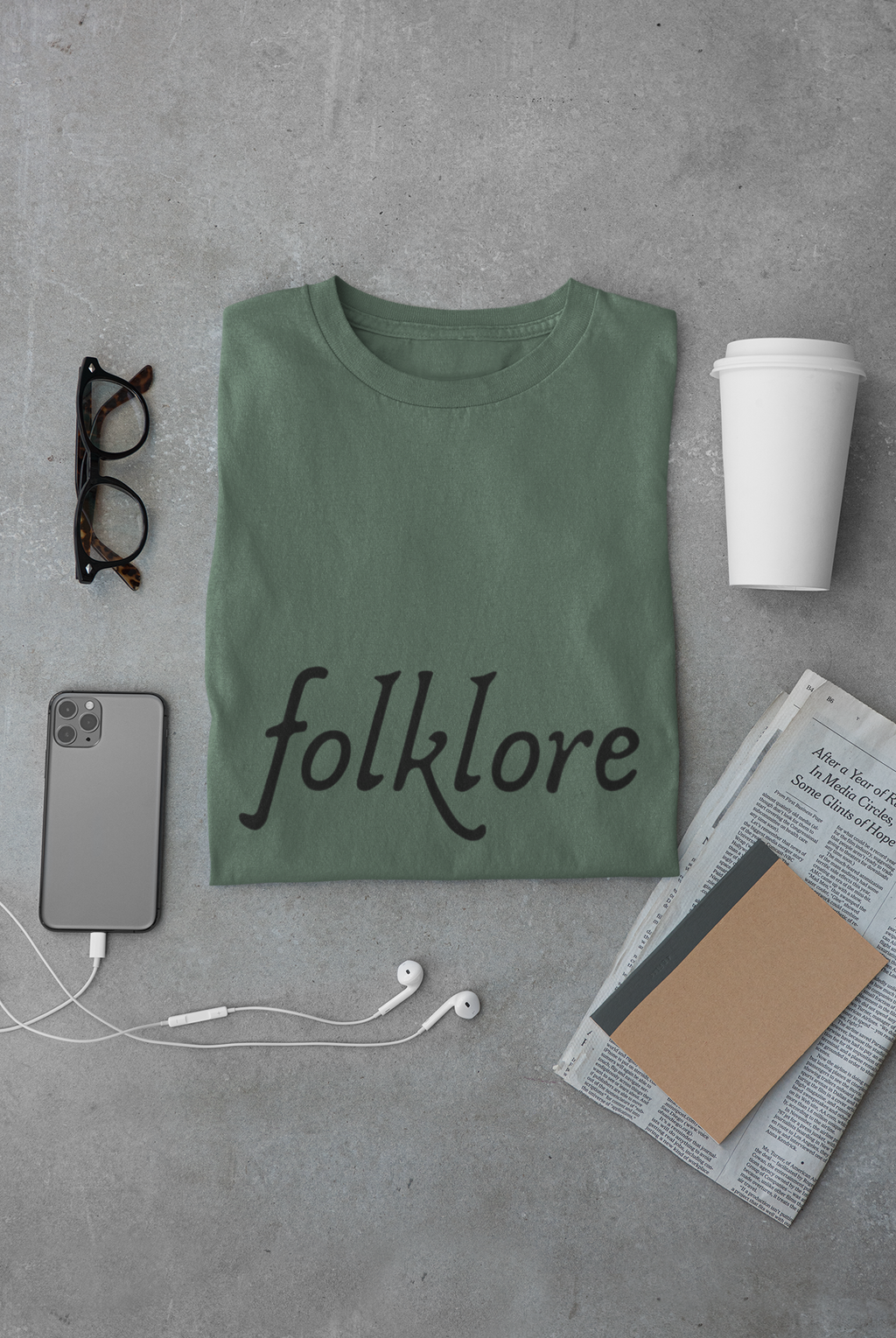 Folklore T-Shirt — Essential Tee
