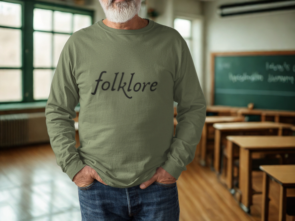 Folklore Long Sleeve Shirt — Essential T-Shirt