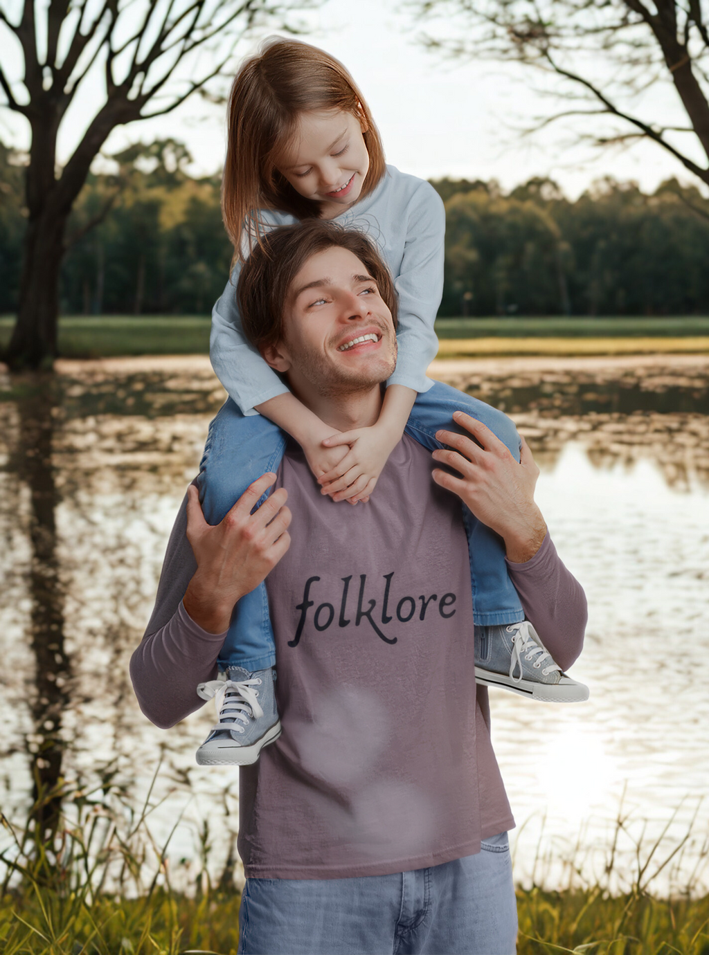 Folklore Long Sleeve Shirt — Essential T-Shirt