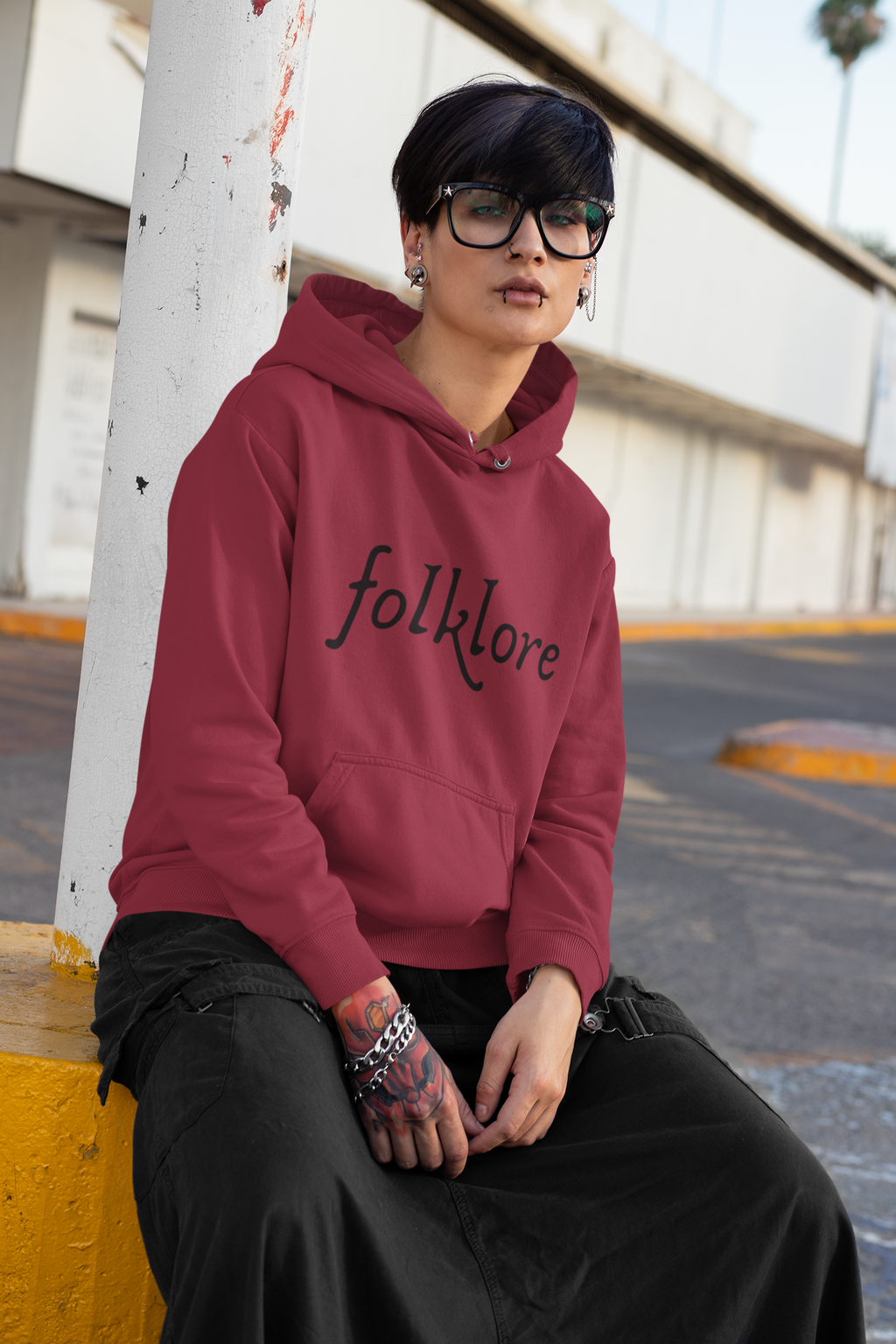 Folklore Hoodie — Essential Hooded Pullover Sweatshirt