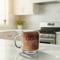 Folklore Engraved Coffee Cup – Essential 12.25 oz Glass Mug
