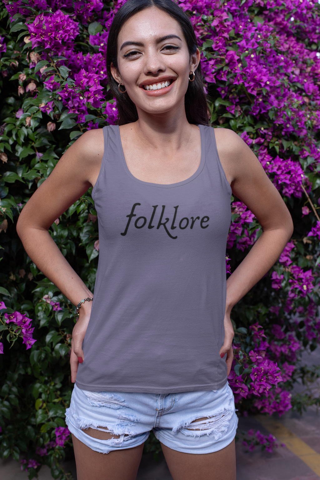 Folklore Tank Top — Essential Sleeveless Shirt