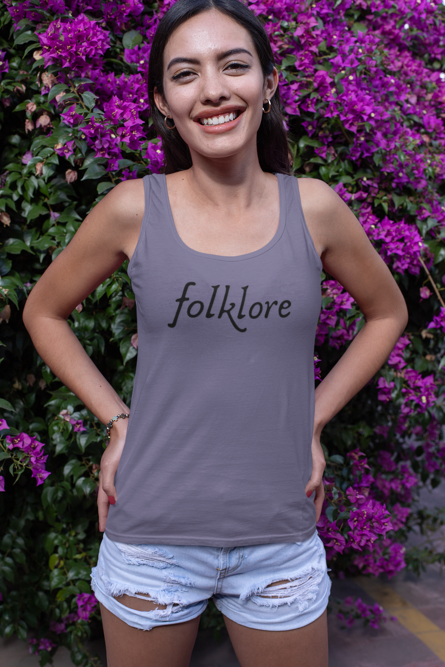 Folklore Tank Top — Essential Sleeveless Shirt