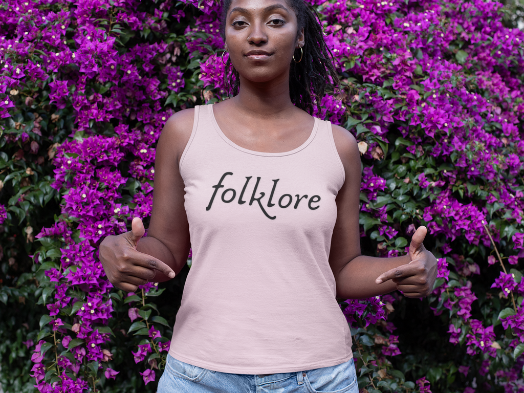 Folklore Tank Top — Essential Sleeveless Shirt