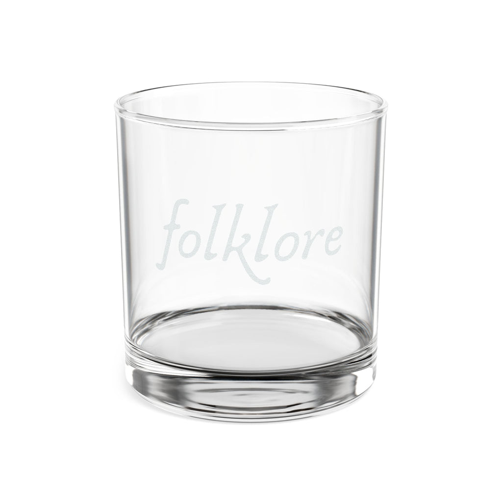 Folklore Engraved Whiskey Glass — Essential 10.5oz Lowball