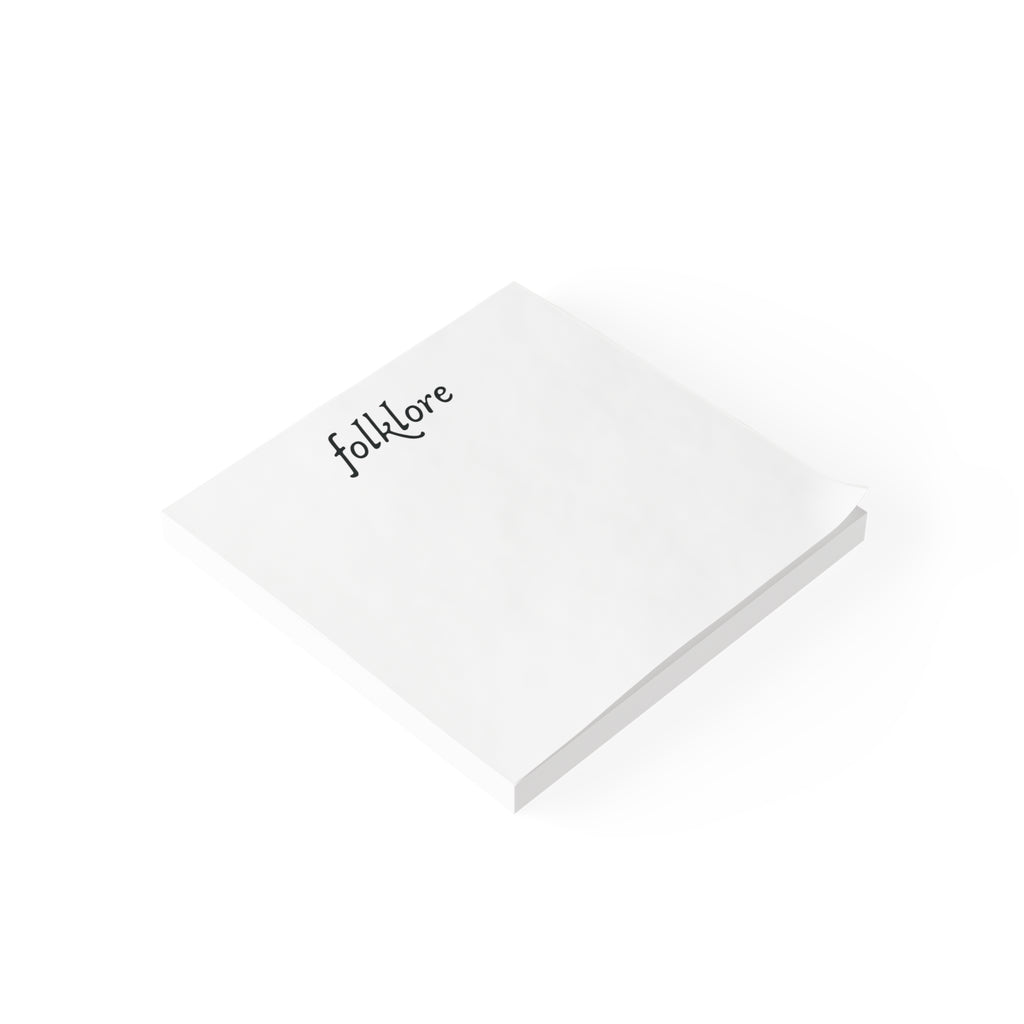 Folklore Post-It® Notes — Essential Sticky Note Pad