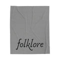 Folklore Cozy Blanket — Essential Velveteen Throw