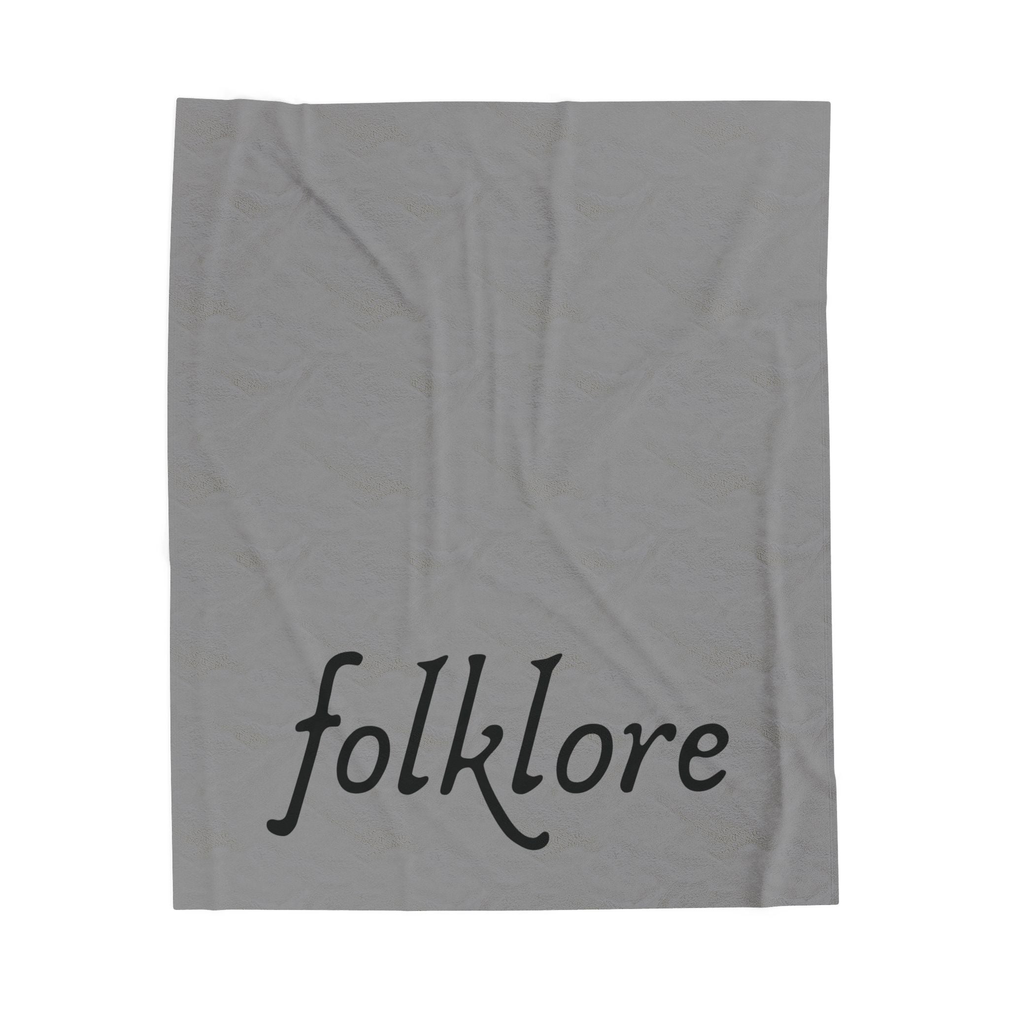 Folklore Cozy Blanket — Essential Velveteen Throw