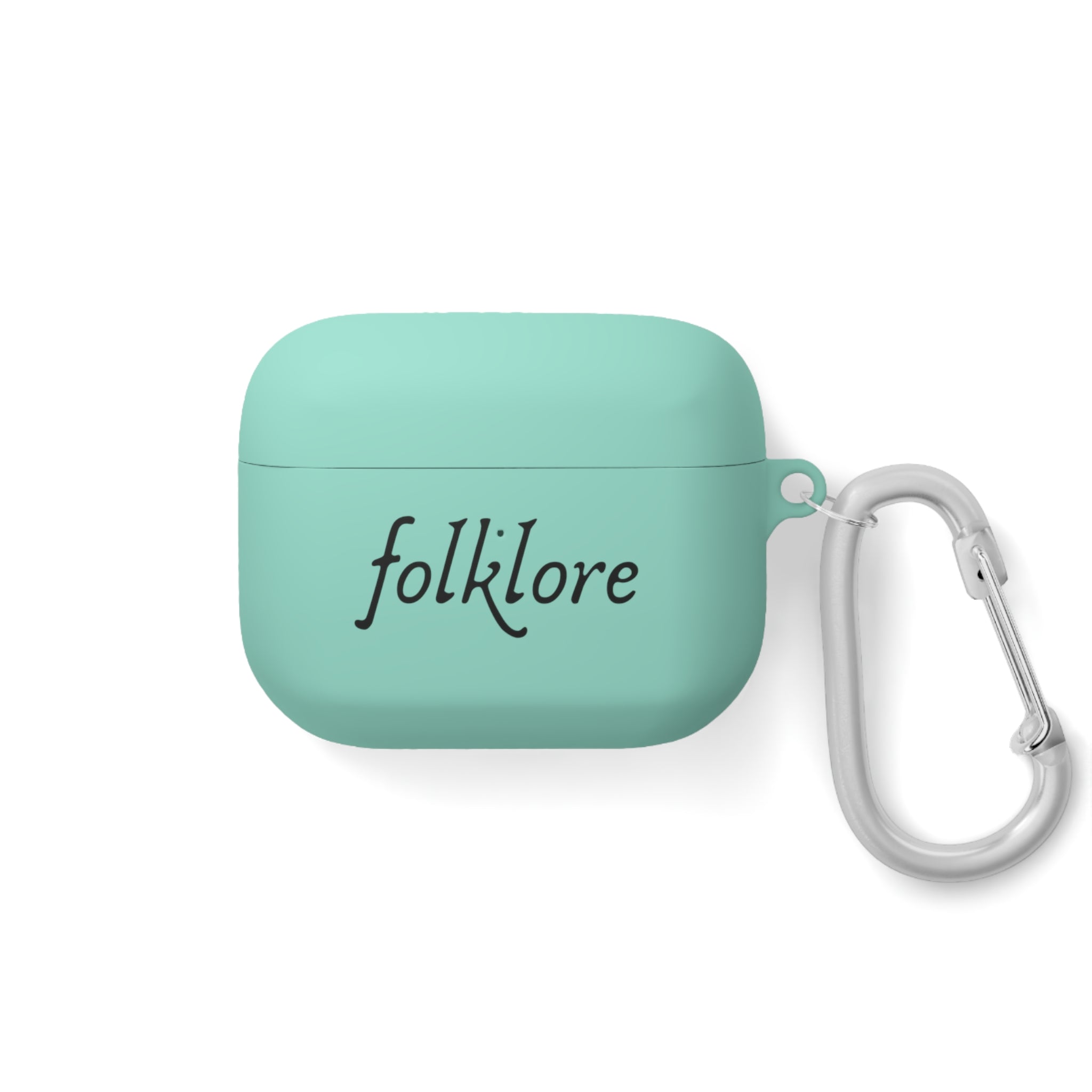 Folklore AirPods Case Cover with Carabiner – Essential Protective Silicone Sleeve - AirPods & AirPods Pro