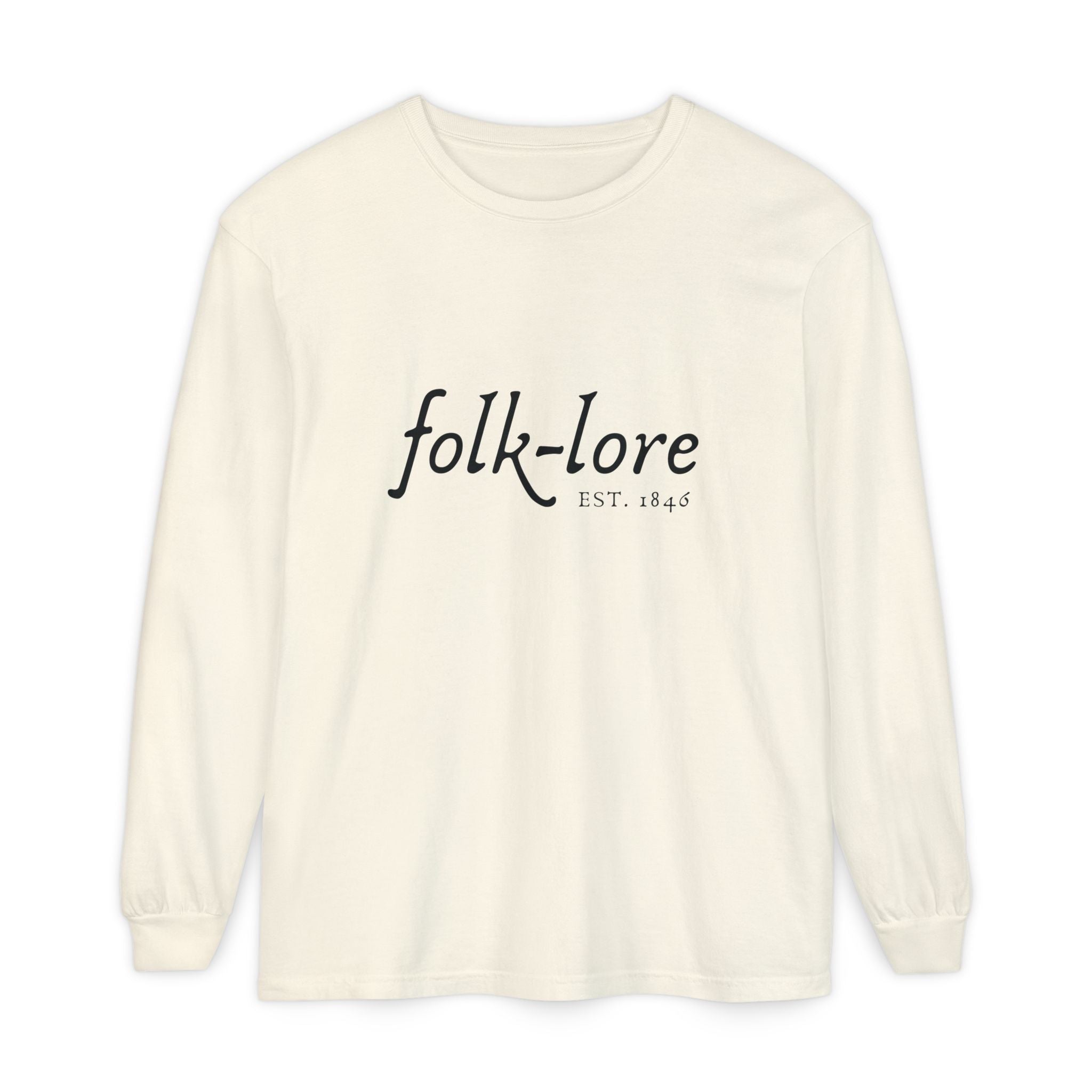 Folk-Lore Est. 1846 Long Sleeve T-Shirt — Limited Edition Shirt