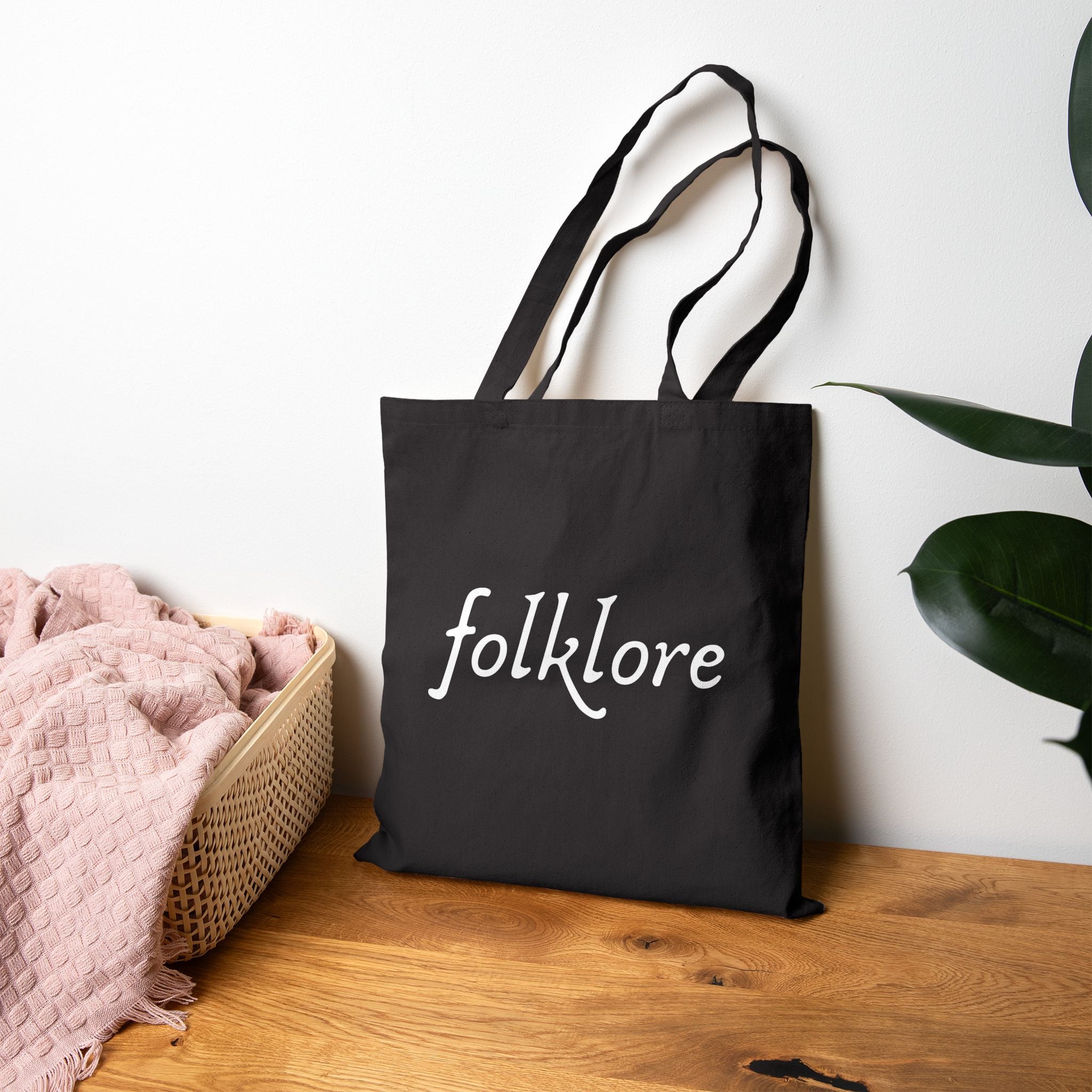 Folklore Cotton Canvas Tote — Essential Eco-Friendly Bag