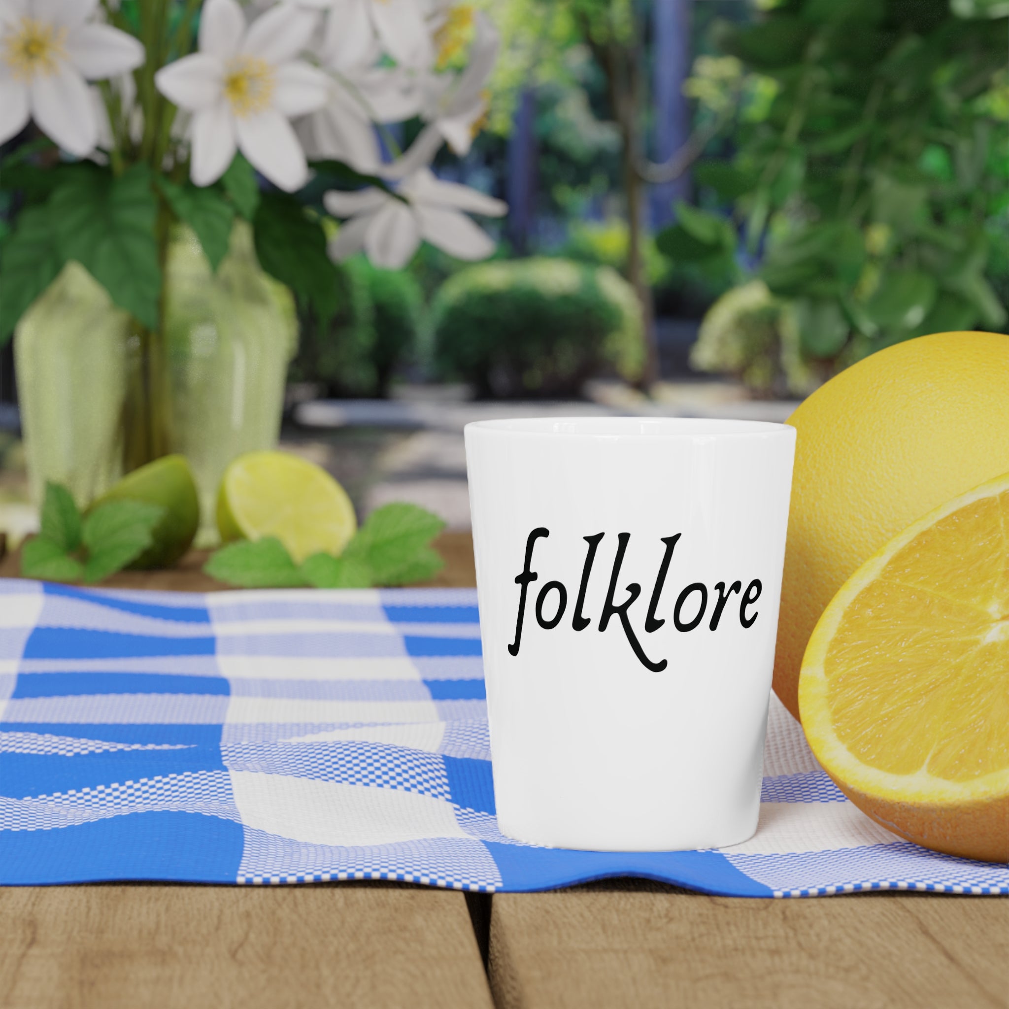 Folklore Shot Glass — Essential Ceramic Shooter