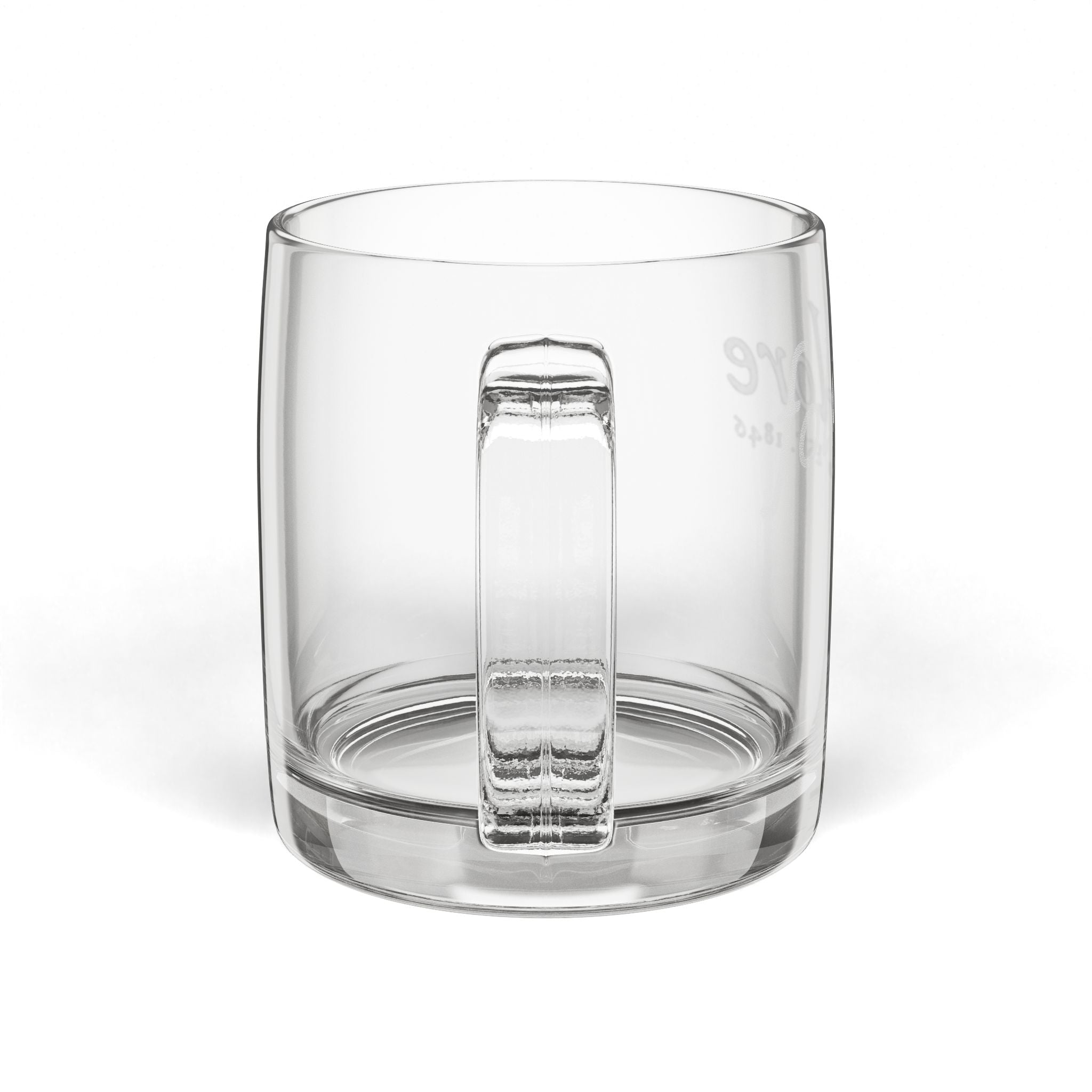 Folk-Lore Est. 1846 Engraved Coffee Cup – Limited Edition 12.25 oz Glass Mug