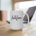 Folklore Coffee Cup - Essential 15 oz Ceramic Mug