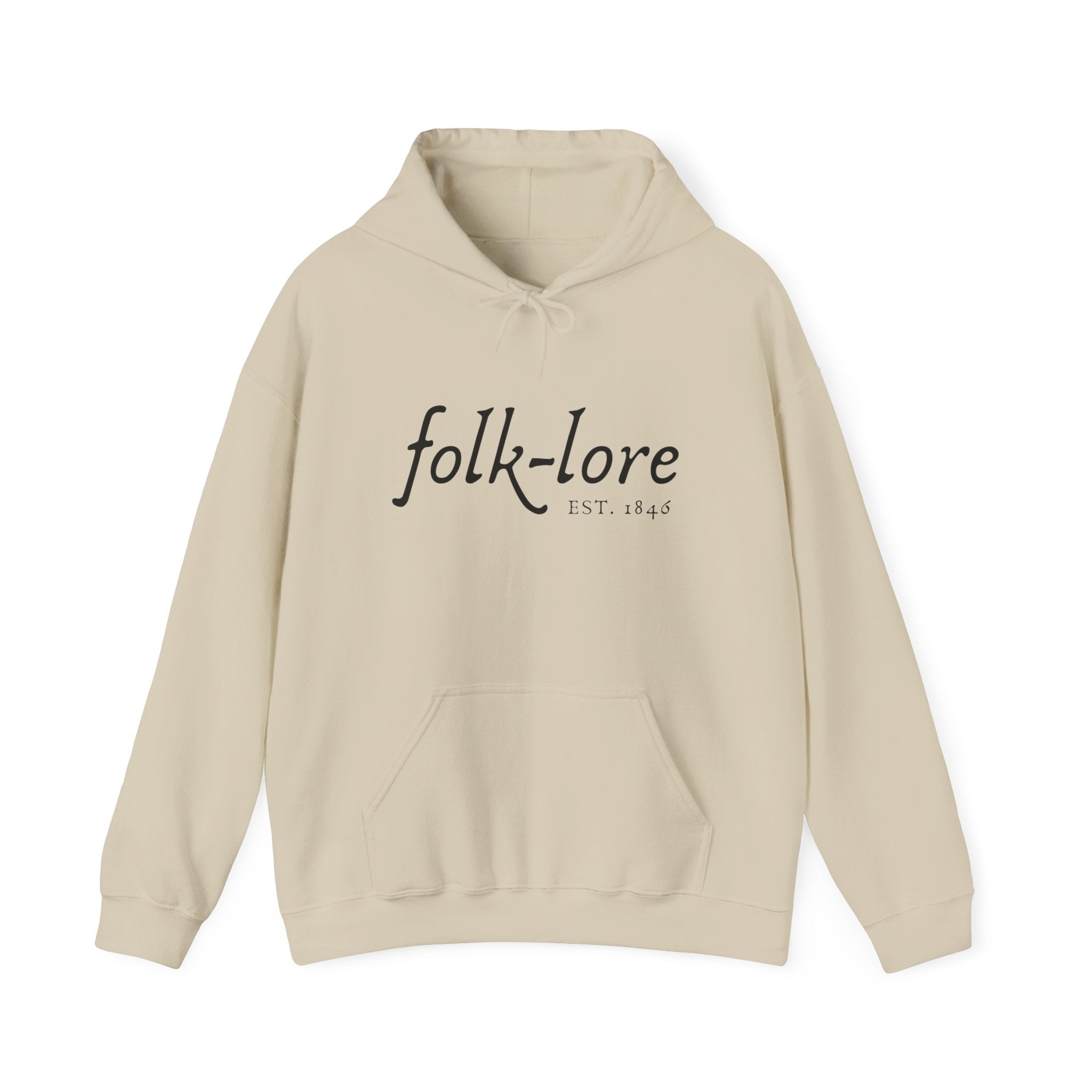 Folk-Lore Est. 1846 Hoodie — Limited Edition Pullover Sweatshirt