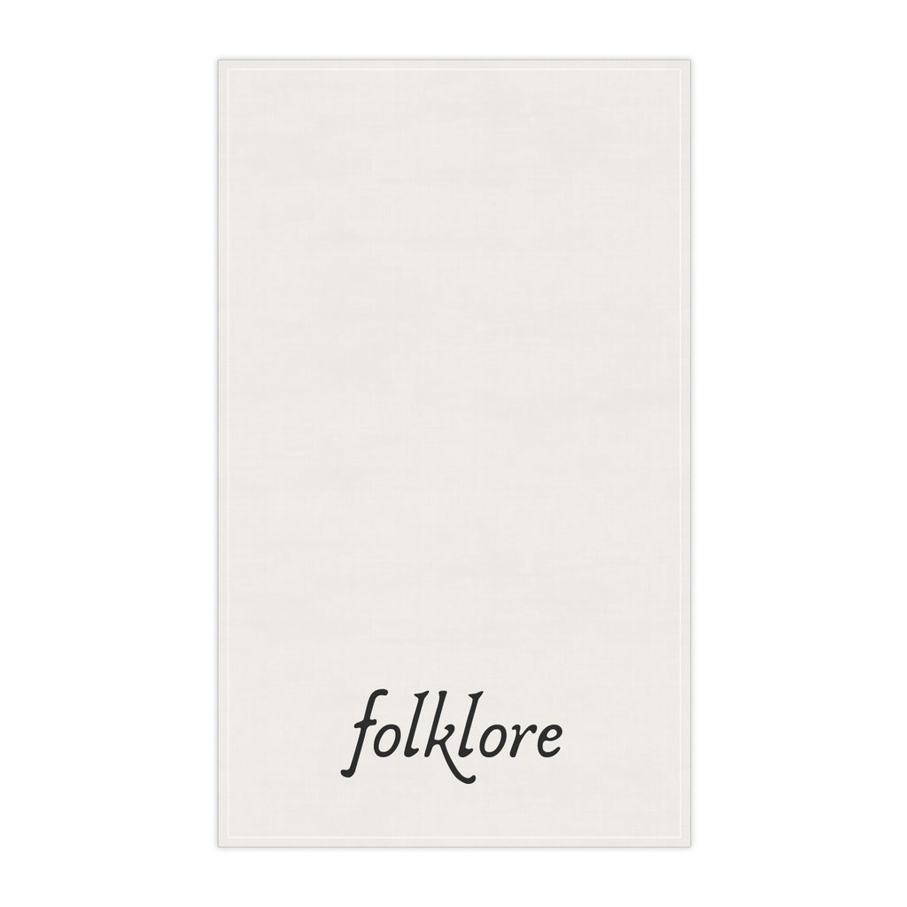 Folklore Cotton Tea Towel — Essential Kitchen Decor