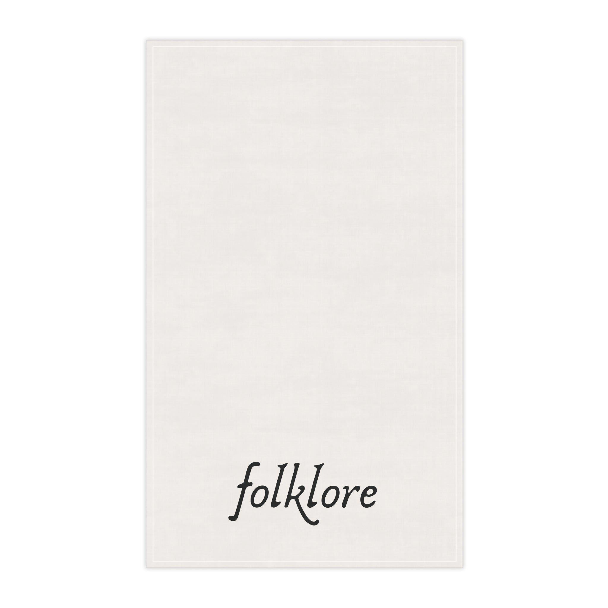 Folklore Cotton Tea Towel — Essential Kitchen Decor