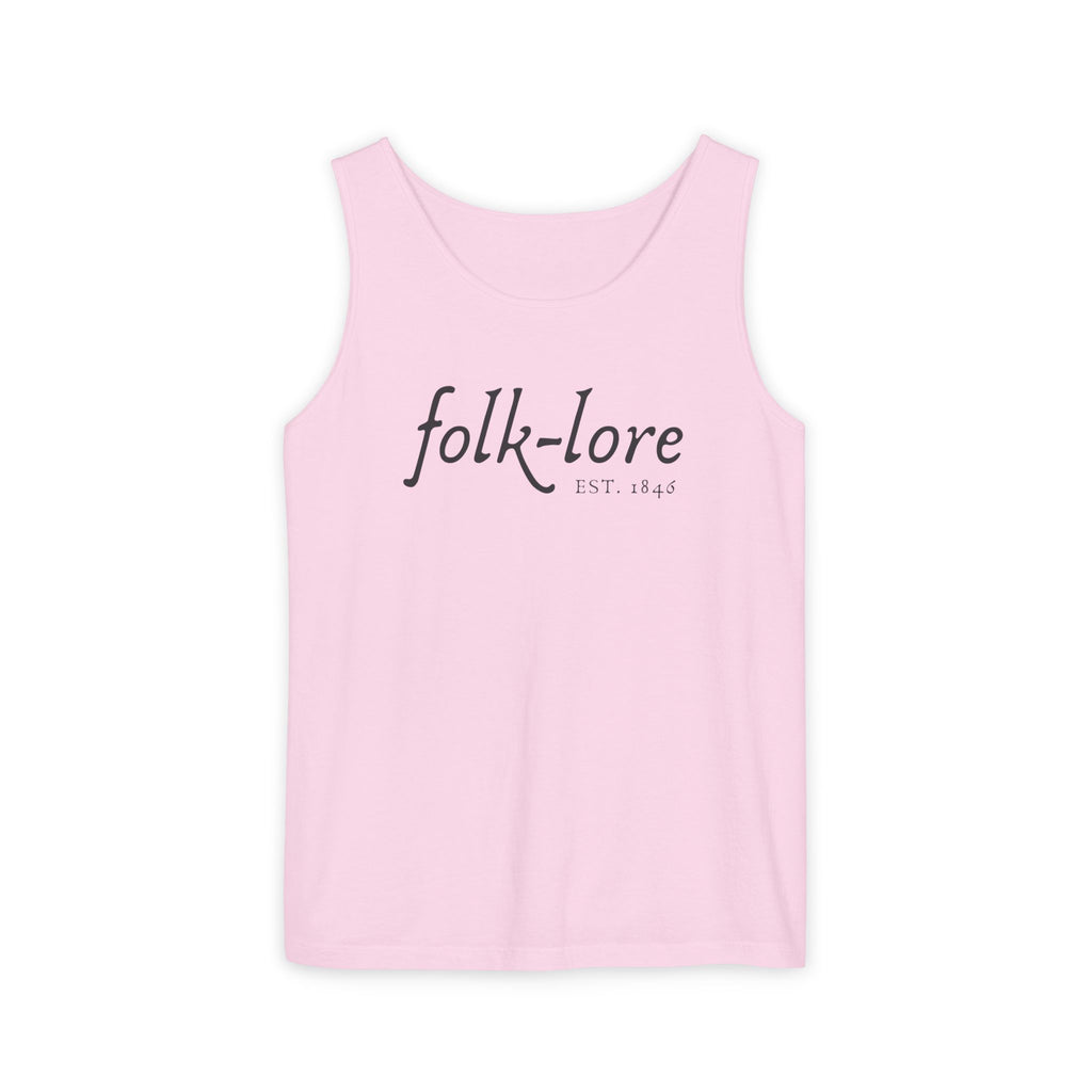 Folk-Lore Est. 1846 Tank Top — Limited Edition Sleeveless Shirt