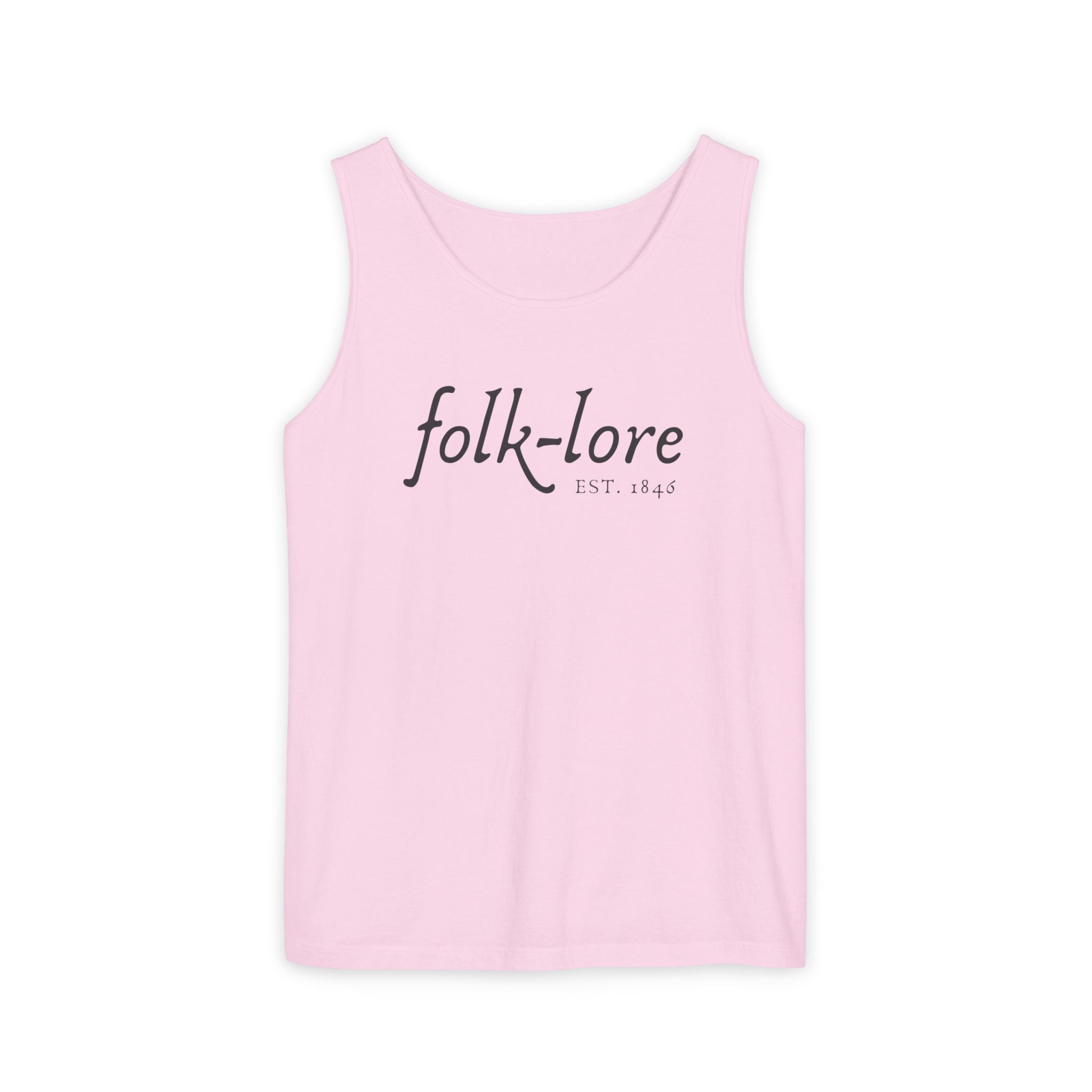Folk-Lore Est. 1846 Tank Top — Limited Edition Sleeveless Shirt