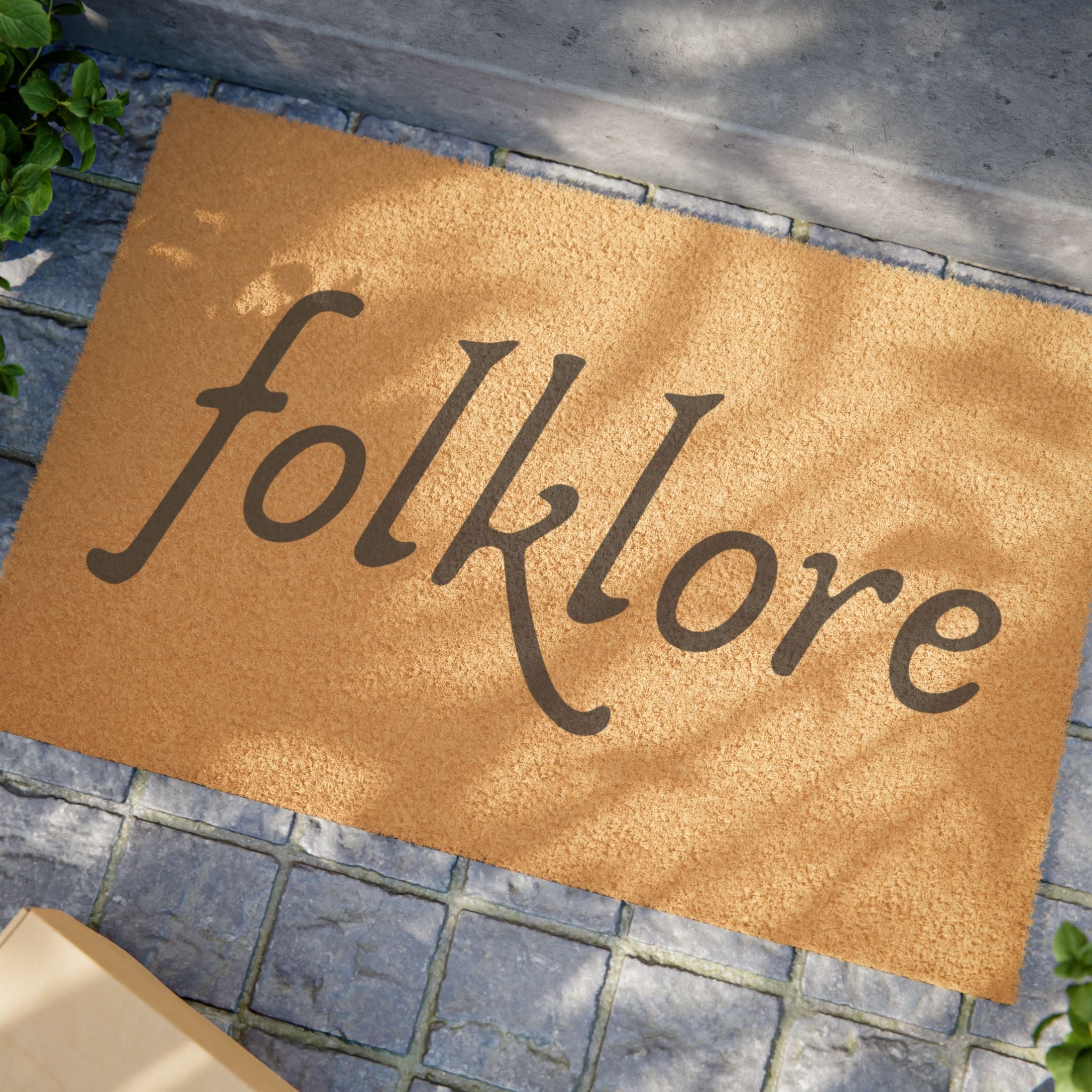 Folklore Rustic Doormat – Essential Coir Welcome Mat
